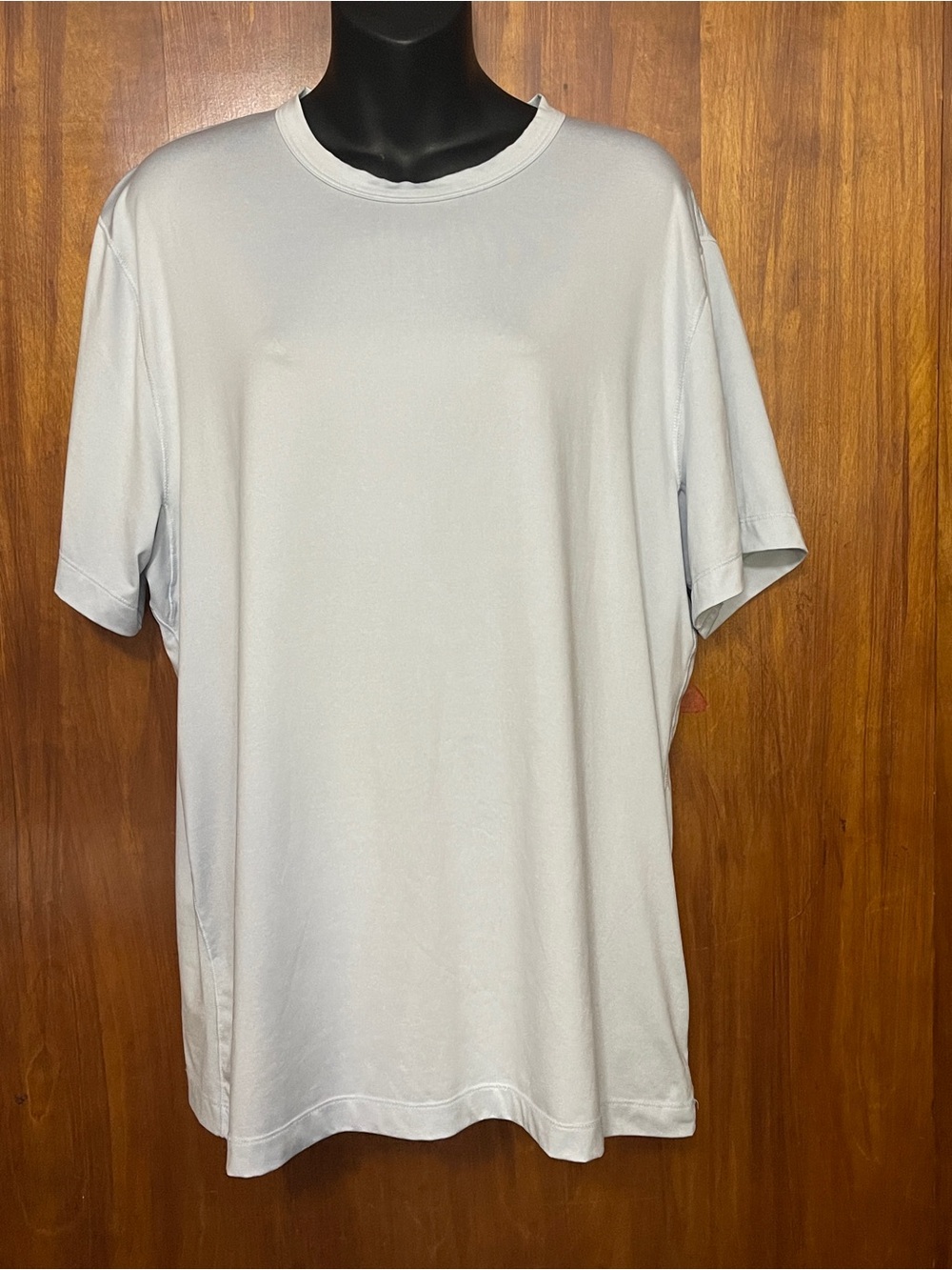 Abercrombie & Fitch Air Knit Tee Mens XL Gray Moisture Wicking Athletic T-Shirt